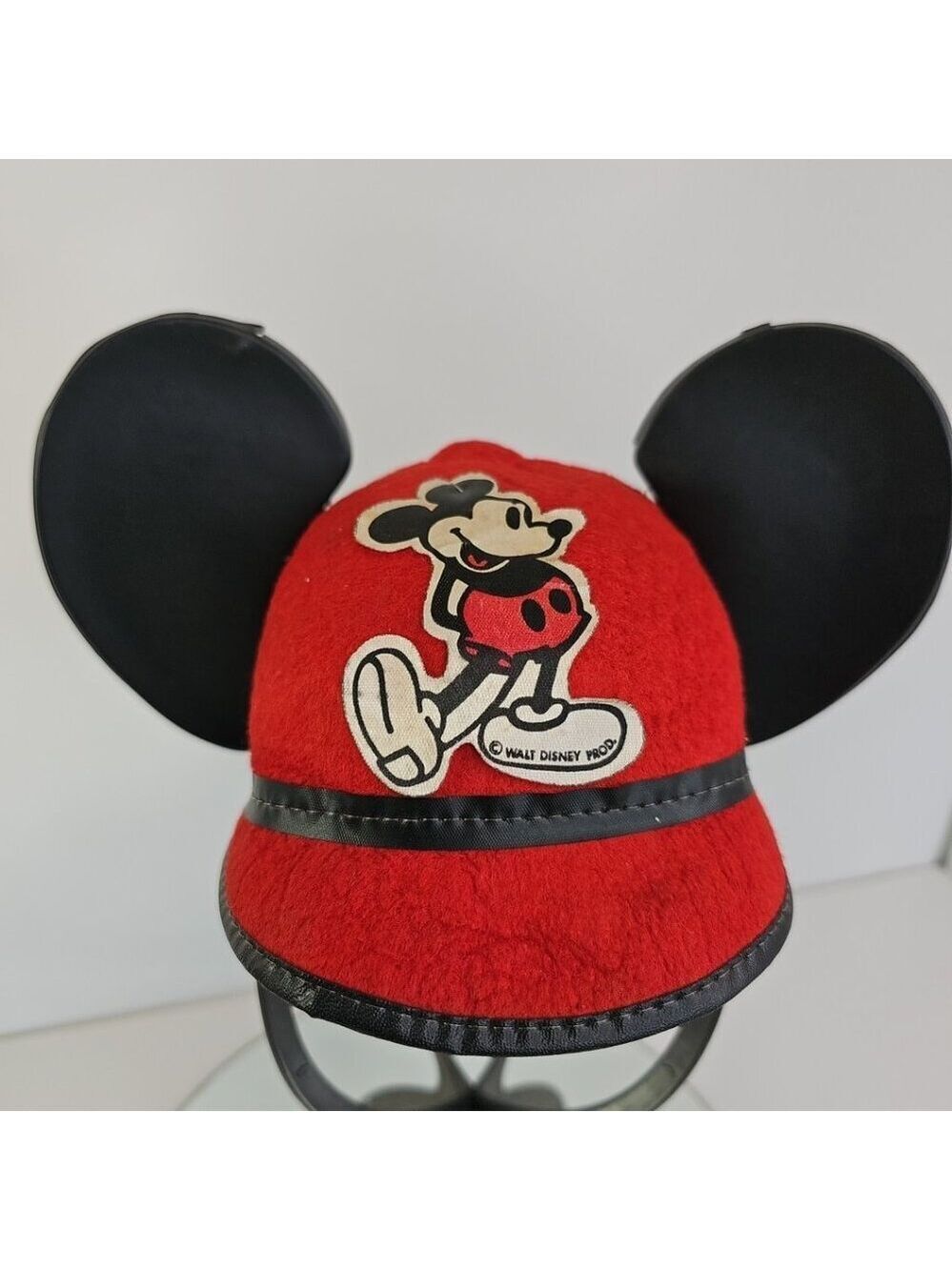 Vtg Mickey Mouse Ears Hat Walt Disney Souvenir USA Very Old Read